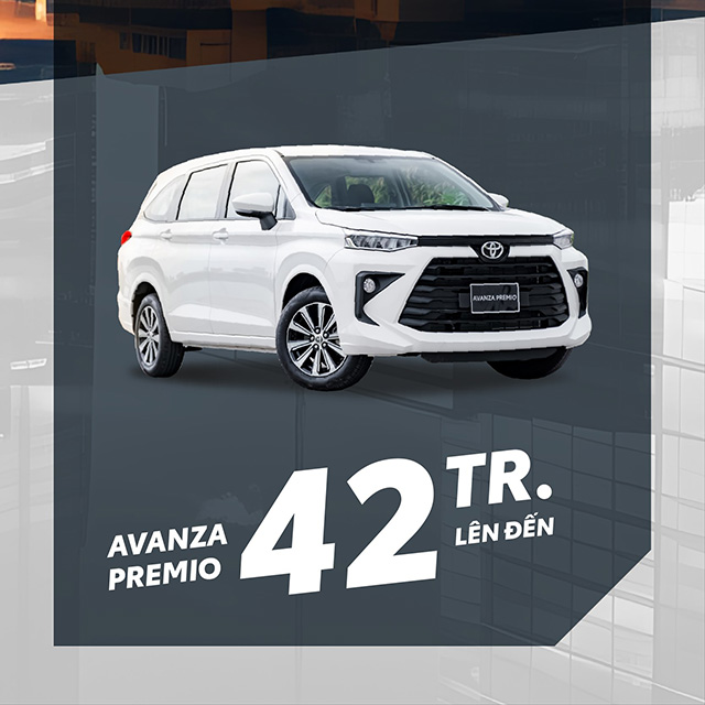 toyota avanza premio ưu đãi lên đến 42 triệu 